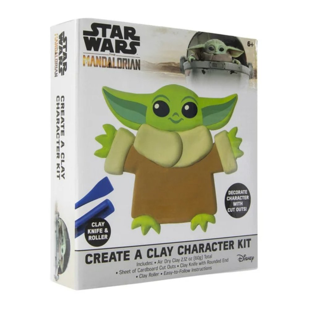 (#292)  Disney Star Wars Mandalorian Grogu Create a Clay Character Kit Disney St - Picture 1 of 3